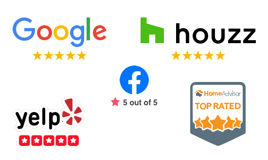 google-houzz-yelp-facebook-homeadvisor-ratings Delta Outdoor Lighting 5-star reviews on Google, Houzz, Yelp, Facebook, and HomeAdvisor Top Rated badge