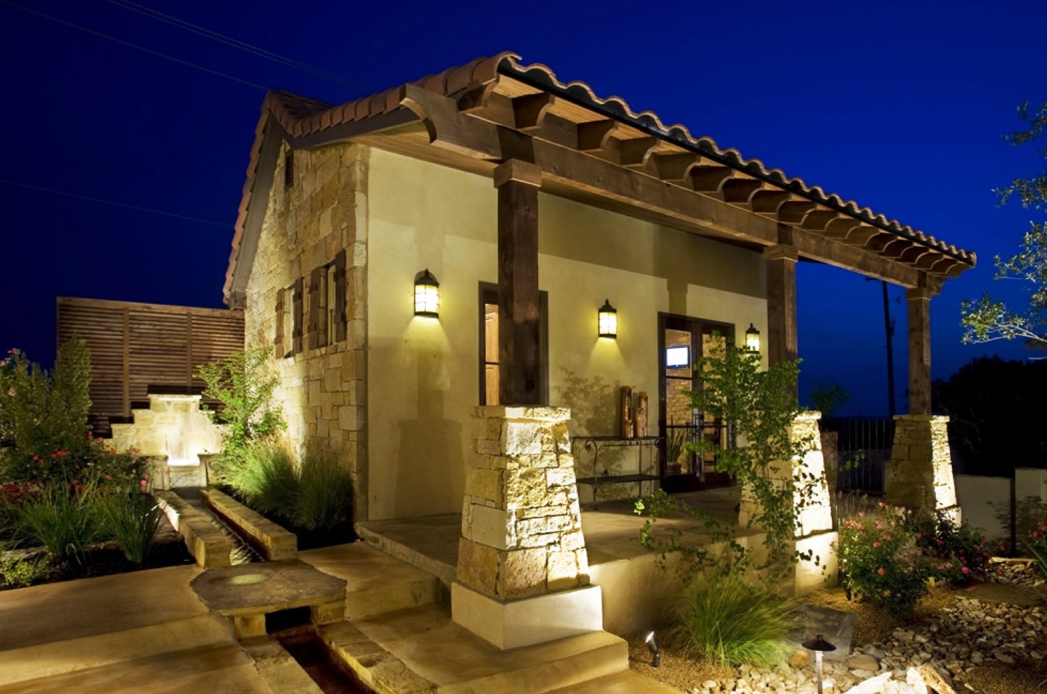 led-outdoor-lighting-retrofit Photo of LED lighting retrofit